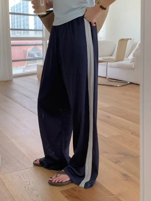Fashionable Loose Sports Pants - Comfortable and Breathable for Leisure and Exercise