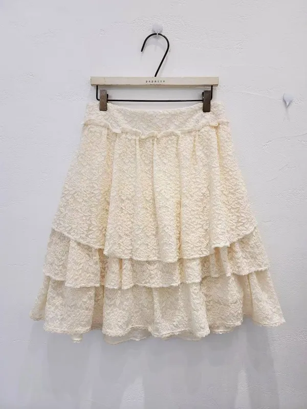 Elegant Lace Tiered Skirt - Showcase Your Sweet Charm