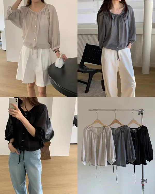 Lightweight Breathable Shirt, Perfect for Spring and Summer Outfits