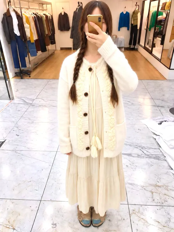 溫暖舒適女裝開衫，優雅百搭