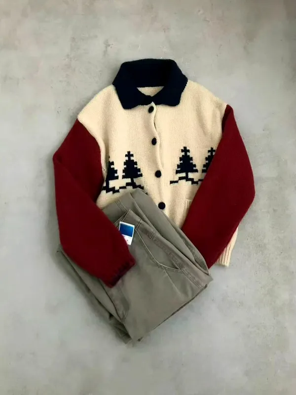 Stylish Knitted Sweater, Warm and Comfortable, A Must-Have for Fall and Winter