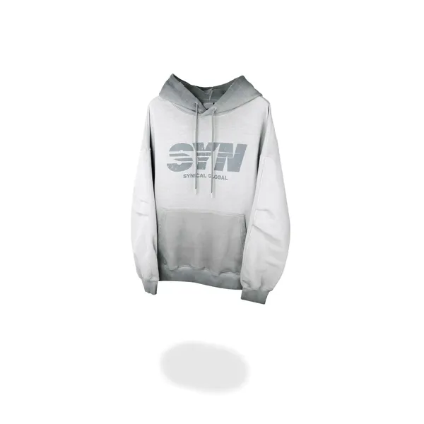 Stylish Casual Men's Top - Comfortable Gray Sweatshirt