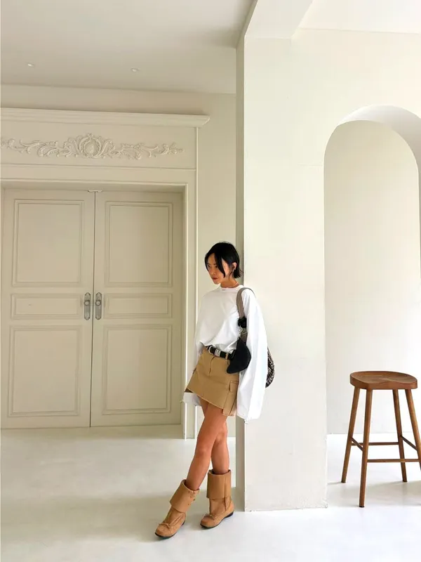 Fashionable Versatile Mini Skirt, Show Off Your Elegant Charm