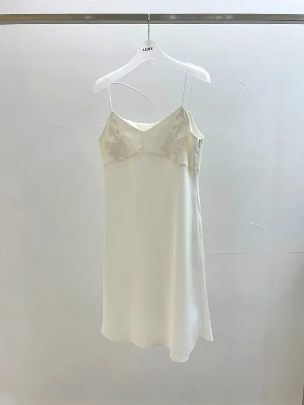 Elegant Lace-Trimmed Cami Dress, A Summer Essential