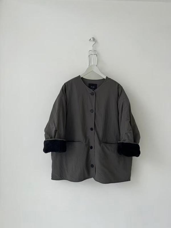 Fashionable Loose Plush Sleeve Jacket