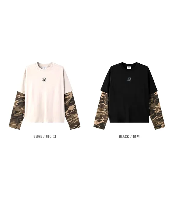Fashionable Men's Color Block Long Sleeve Top, Casual Comfort