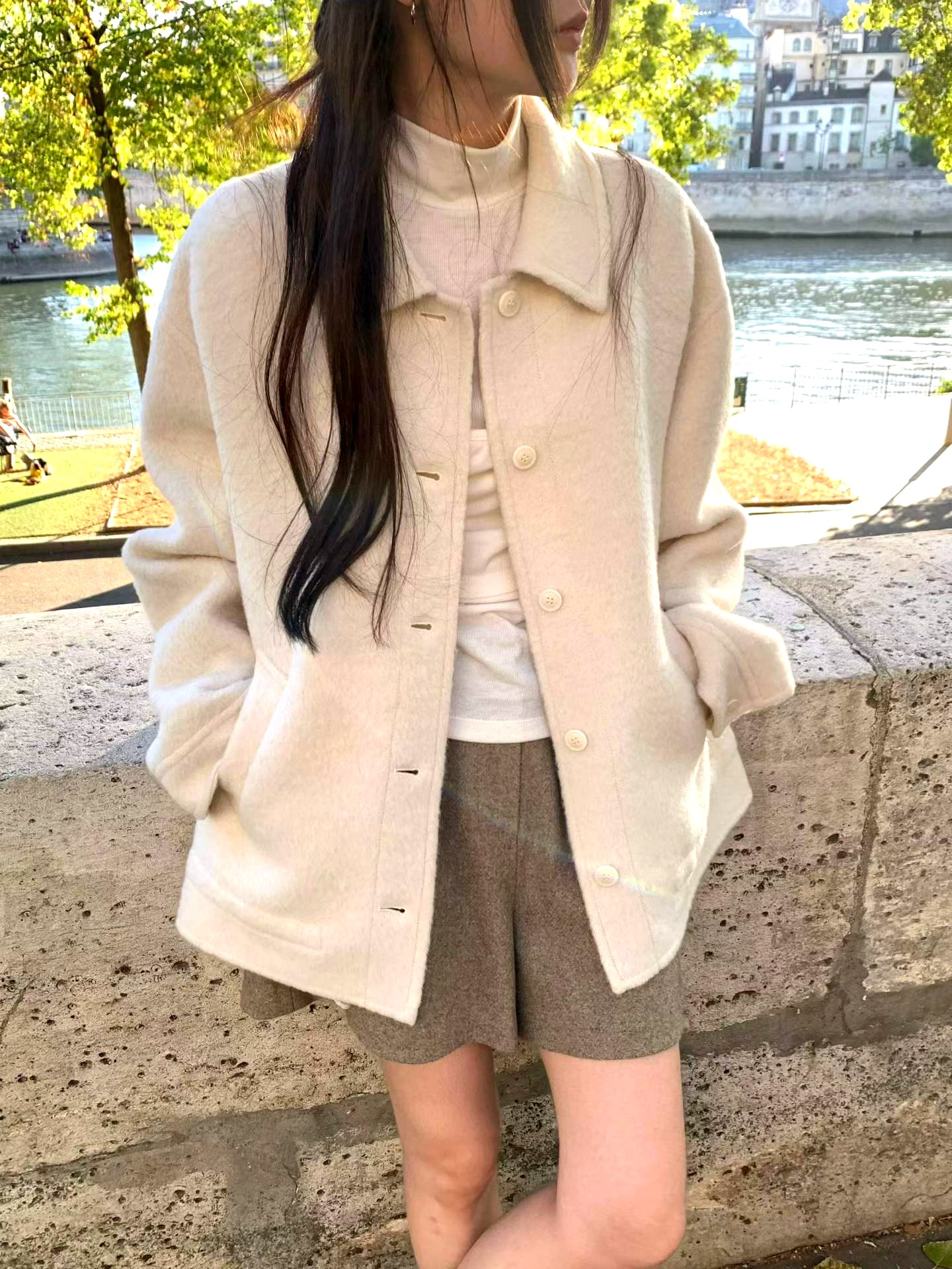 따뜻하고 편안한 여성용 재킷 - 패셔너블하고 다재다능한