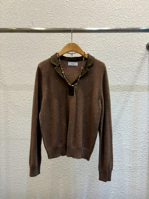 Elegant Casual Women's Top, Comfortable Knitted Cardigan