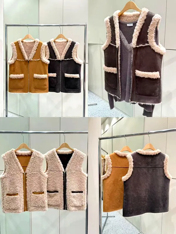 Fashion Women's Outerwear Vest, Warm and Comfortable, Must-Have for Fall and Winter