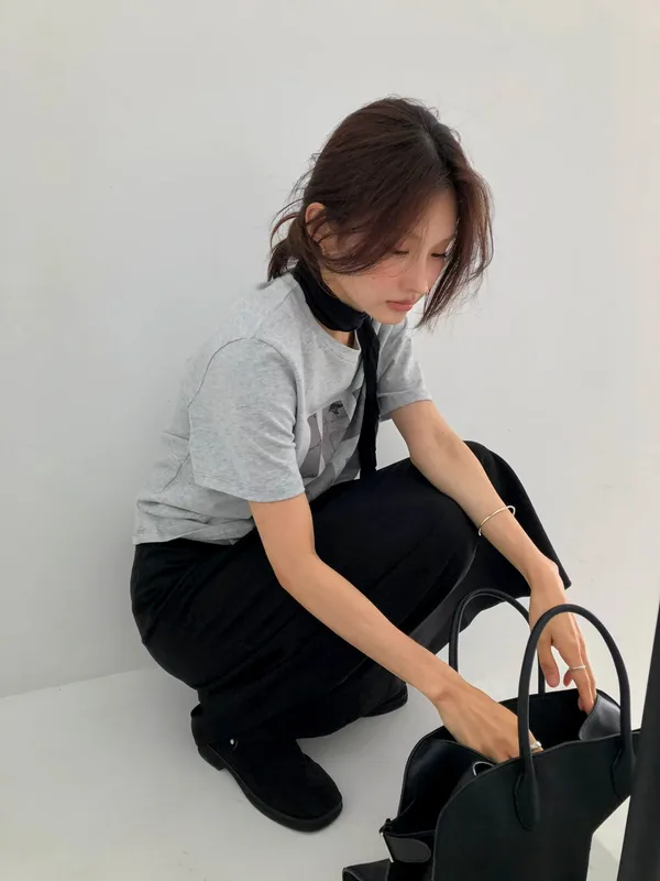 Stylish Women's Top in Minimalist Style, Comfortable and Breathable