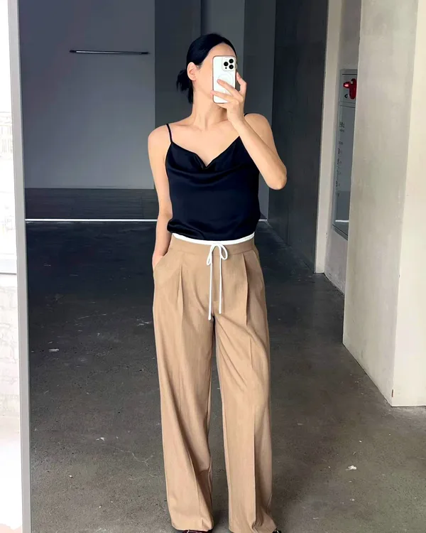 Fashion loose women's pants, comfortable casual style