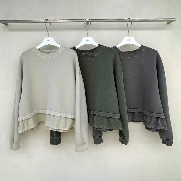 เสื้อผู้หญิงดีไซน์ตัดต่อแฟชั่น สไตล์สบายๆ