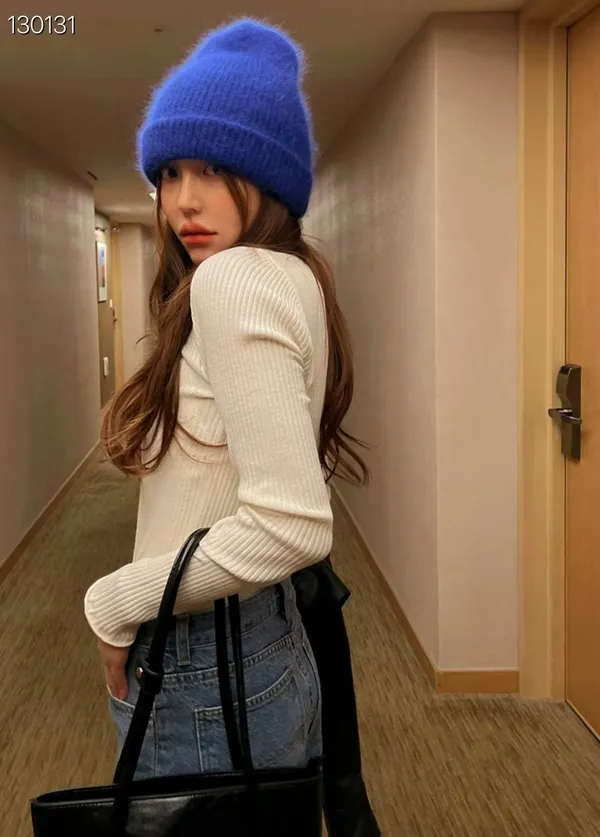 Fashionable Women's Knit Hat, Warm and Comfortable for Autumn and Winter