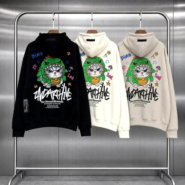 Personalized Embroidered Hoodie, Street Style Fashion