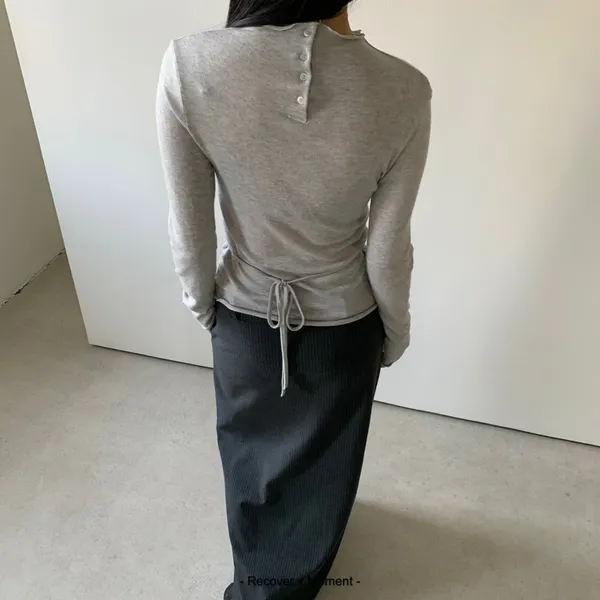 Minimalist Comfortable Women's Long Sleeve T-Shirt