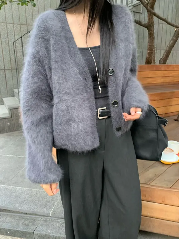 Soft Plush Cardigan, Your Essential Warm and Stylish Item