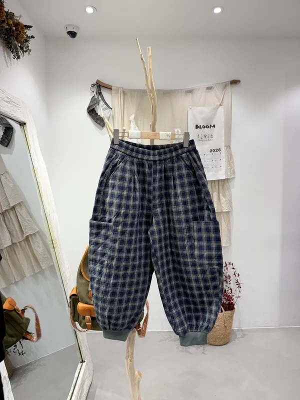 Plaid Casual Pants - Comfortable and Versatile for Everyday Wear