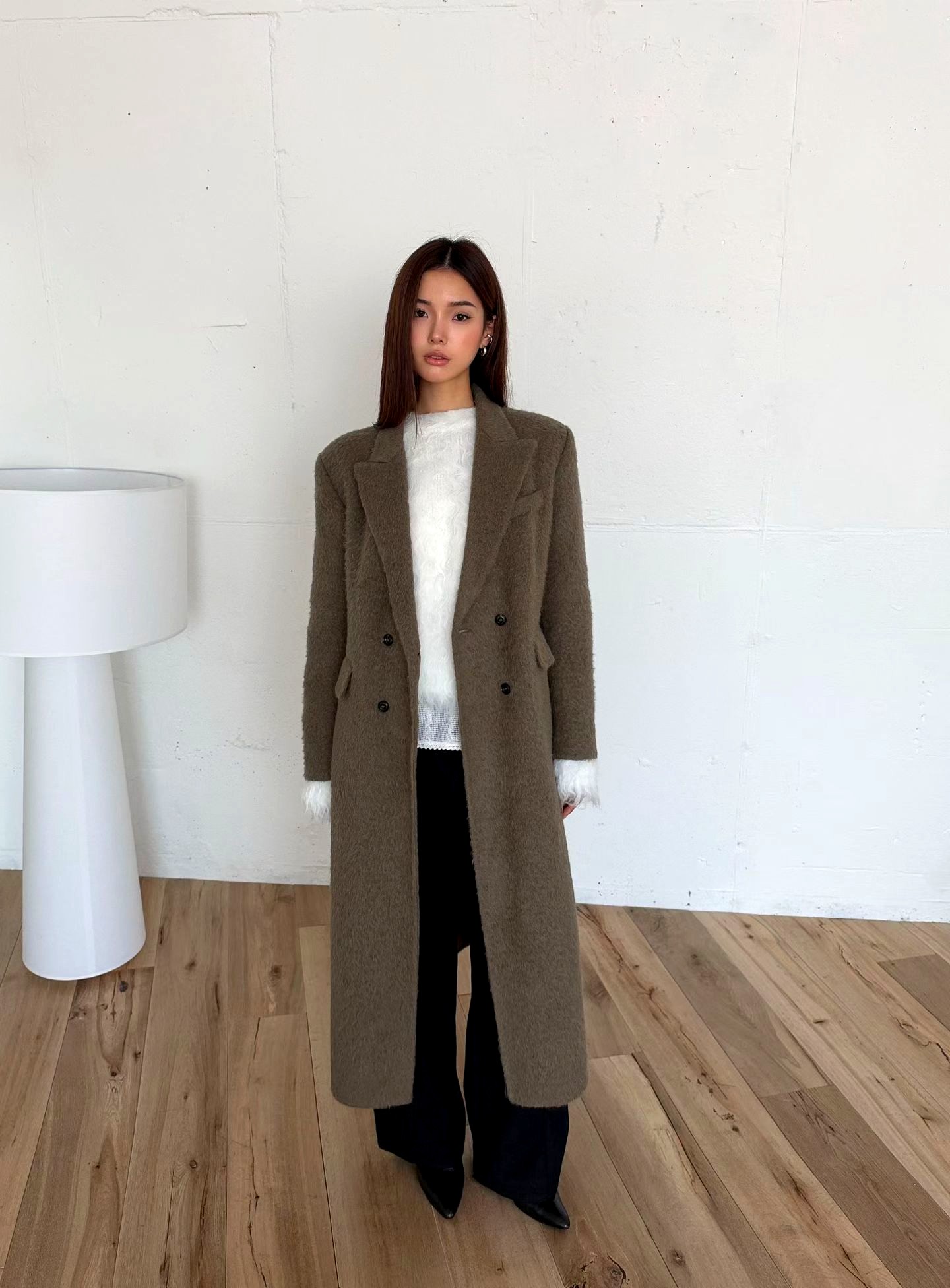 우아한 여성용 아우터 코트 - 따뜻하고 편안하며 패셔너블한 스타일