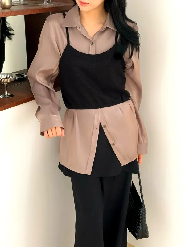 Stylish and Minimalist Women's Camisole, Effortlessly Matches Various Styles