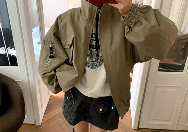 Fashionable Loose Women's Jacket, Casual Style for Spring and Autumn
