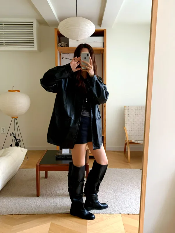 Fashion Women's Long Boots, Elegant and Versatile 867