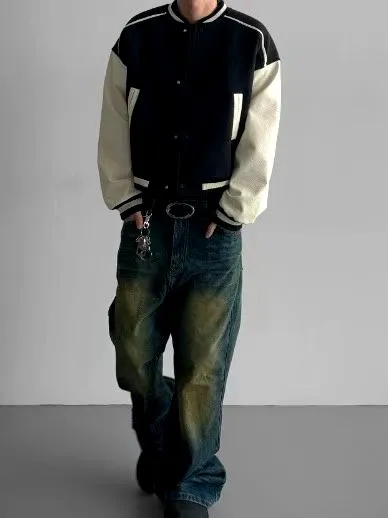 Stylish Men's Jacket, Casual Sports Style, Comfortable and Versatile