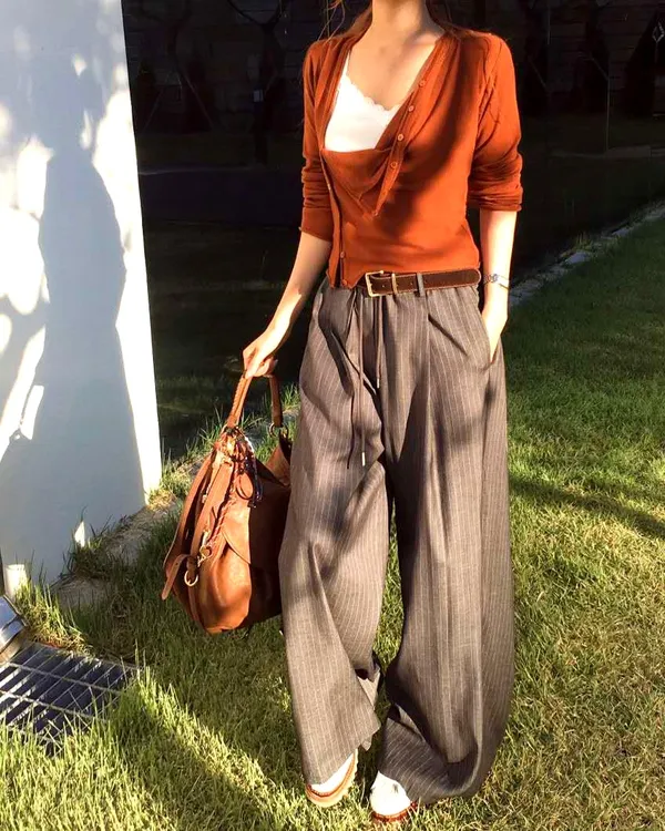 Loose Casual Pants, Fashionable and Versatile, Comfortable Fabric