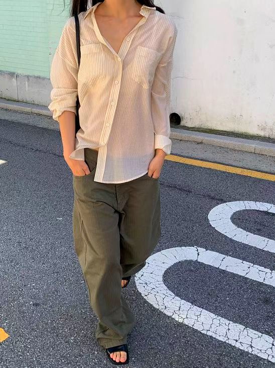 캐주얼 루즈핏 남성 바지, 편안하고 다재다능한