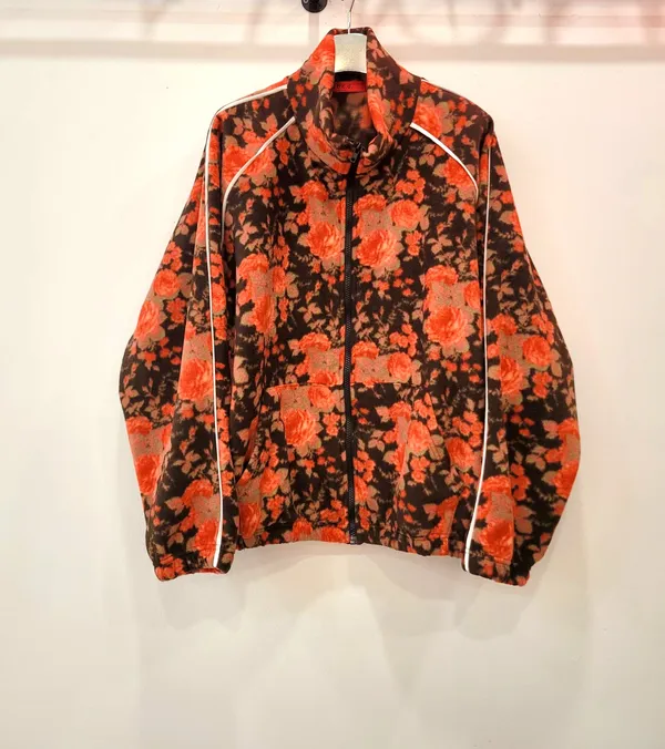 Stylish Floral Printed Women's Jacket - Comfort and Warmth
