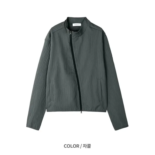 Stylish Men's Stand Collar Jacket - Comfortable Casual Look