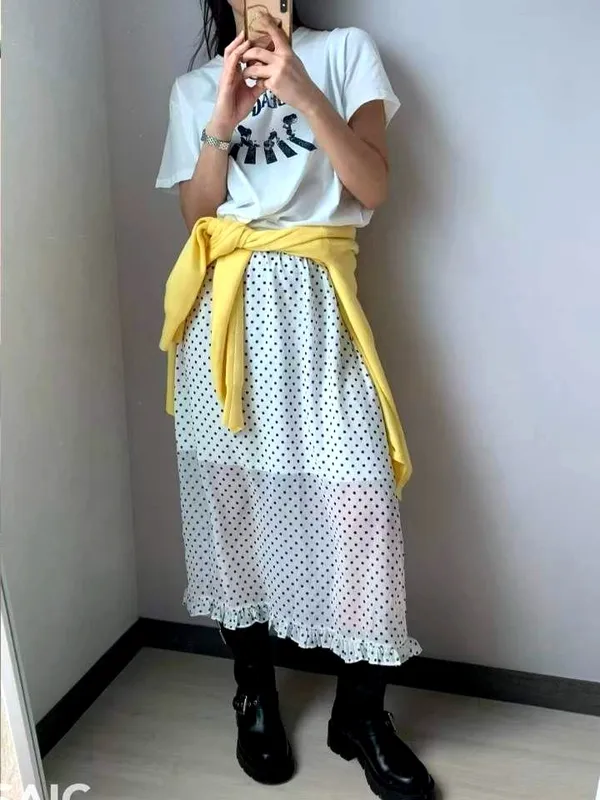 Fresh Polka Dot Dress for Women - Lightweight and Breathable, a Summer Essential