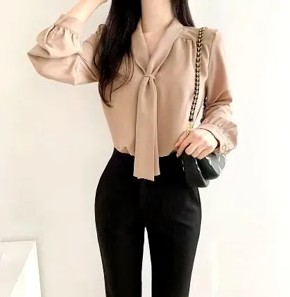 Elegant Women's Top, Lightweight Silk for Perfect Pairing