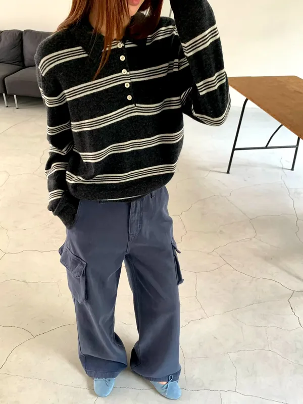 Stylish Striped Casual T-Shirt - Comfort Meets Versatility
