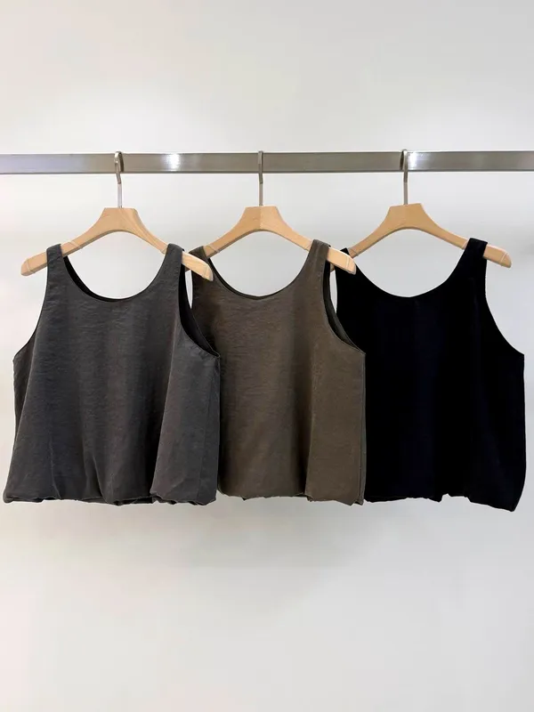 Stylish and Simple Women's Sleeveless Top, Comfortable and Breathable