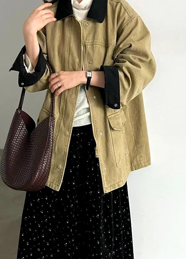 Stylish Women's Trench Coat, Casual and Versatile for Spring and Autumn