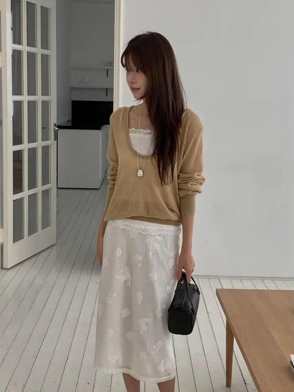 Elegant Lace Trim Women's Top, Soft and Comfortable, Fashionable and Versatile