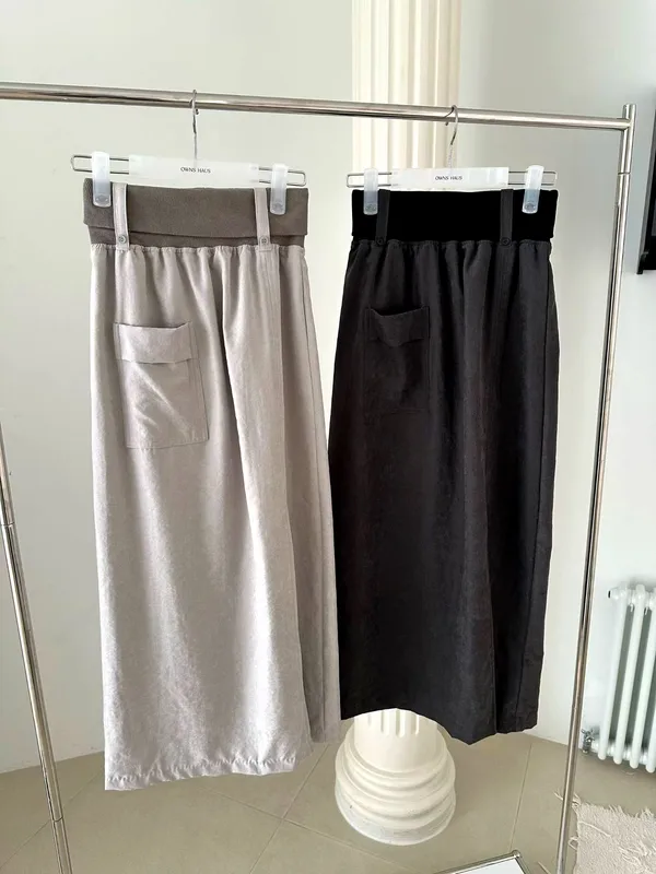 Stylish and Comfortable Women's Long Skirt, Elegant and Versatile