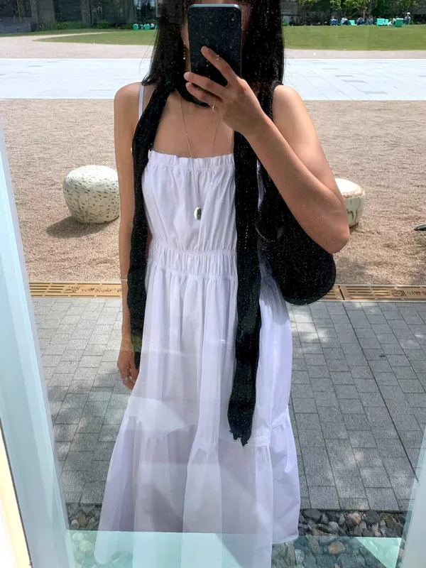 Fresh White Dress - Lightweight and Comfortable, A Summer Essential