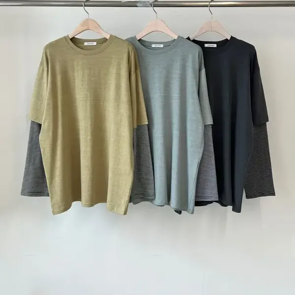 Trendy Loose Long Sleeve T-Shirt, Comfortable and Versatile for Everyday Wear