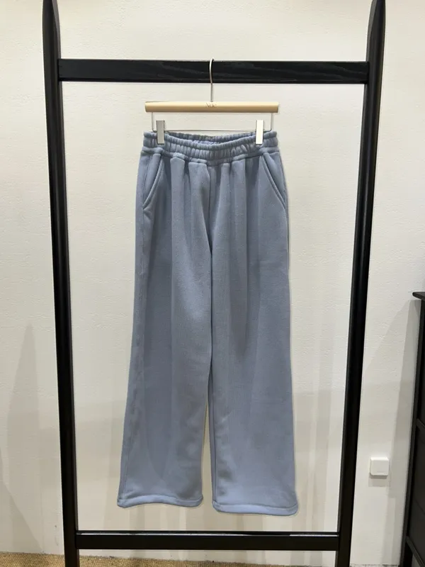 Comfortable Casual Loose Blue Pants
