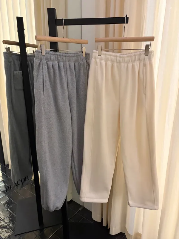 Comfortable and Versatile Fleece Casual Pants