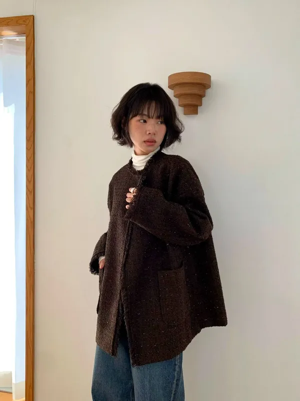 Fashionable Loose Women's Jacket, Comfortable and Warm, Perfect for Autumn and Winter