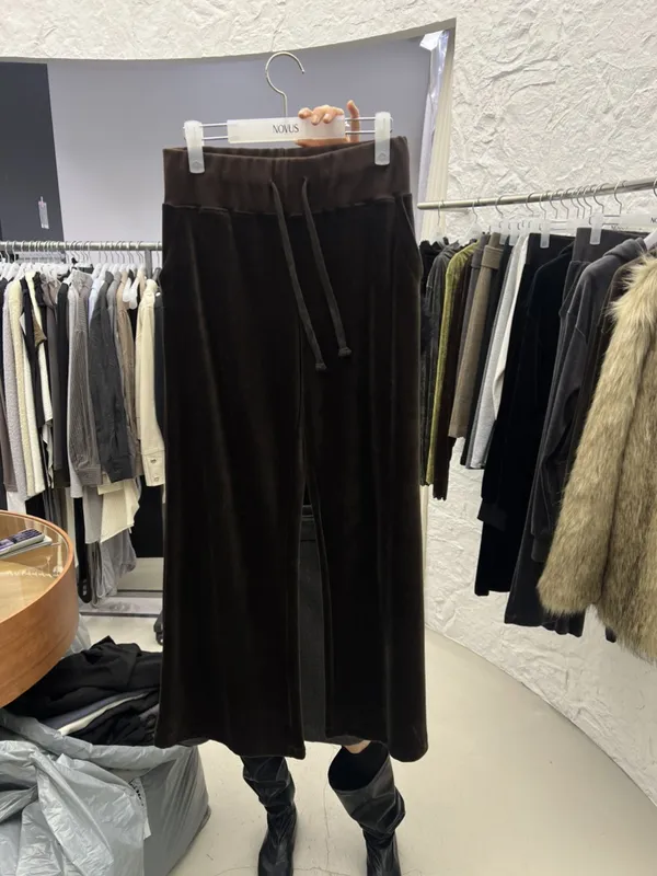 Stylish Casual Long Pants with Soft and Comfortable Suede Design