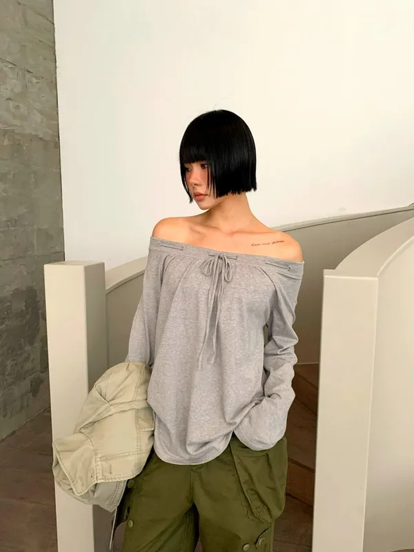 Stylish Casual Gray Sweater, Comfortable and Versatile