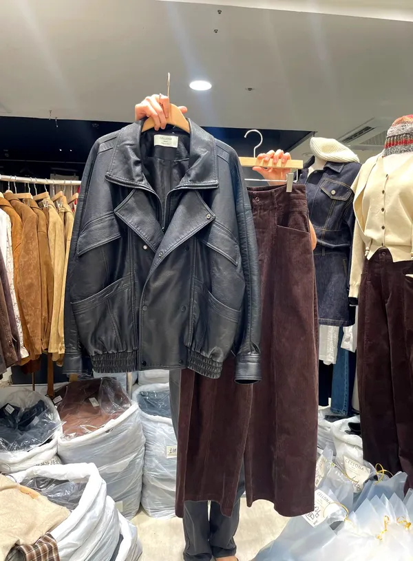 Stylish Versatile Women's Leather Jacket - Premium Quality