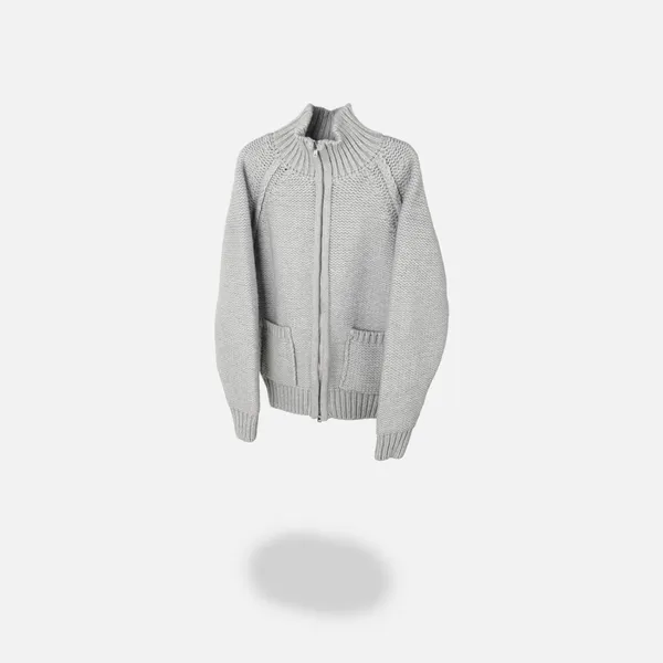 Barnett High Neck Knitted Cardigan - Comfort Meets Style
