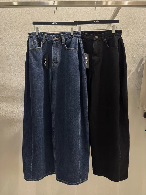 Stylish High-Waisted Loose Denim Jeans