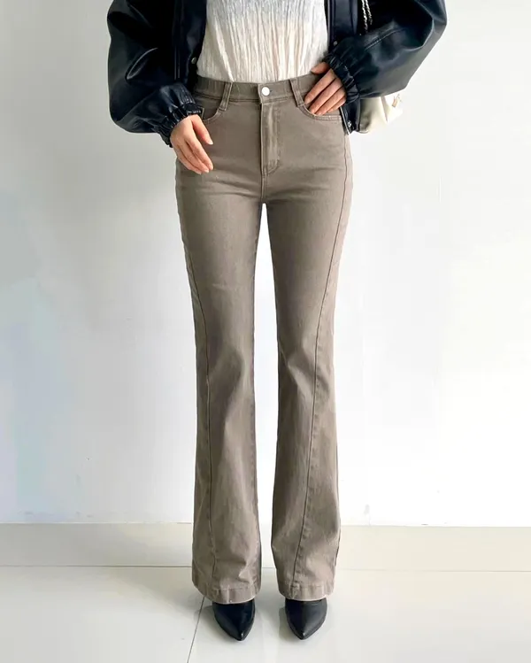 Stylish High-Waisted Women's Pants, Slim Fit for Various Occasions
