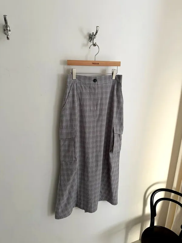 Plaid Casual Dress for Women, Fashionable and Versatile