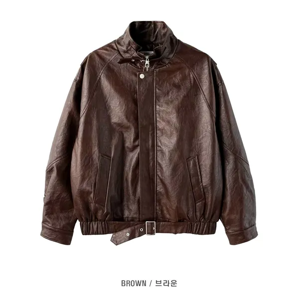 Stylish Men's Leather Jacket to Elevate Your Charm